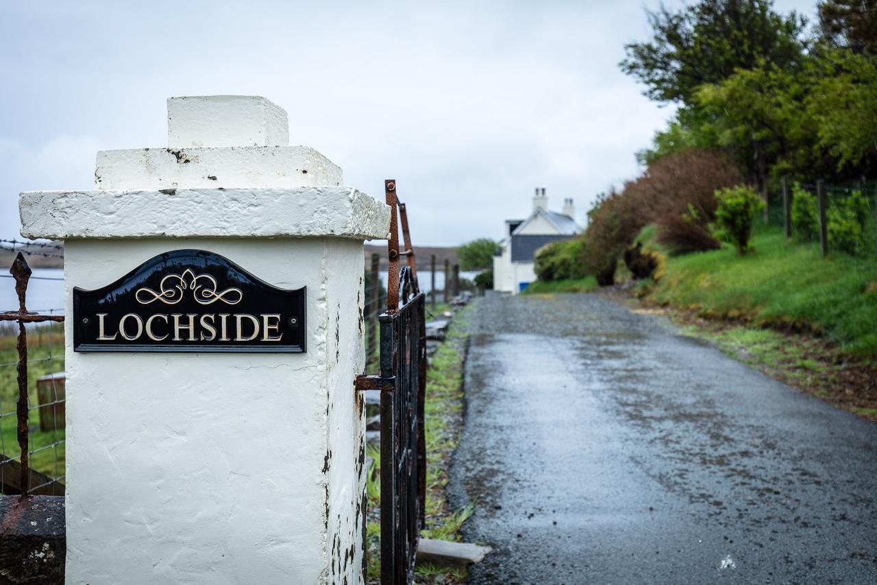 Lochside Villa Staffin Bagian luar foto